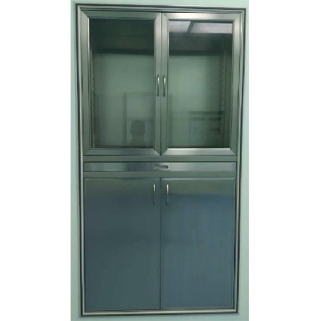 Embedded medicine cabinet, instrument cabinet and anesthesia cabinet