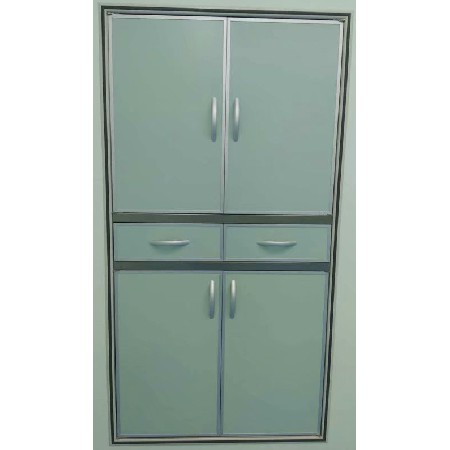 Embedded medicine cabinet, instrument cabinet and anesthesia cabinet